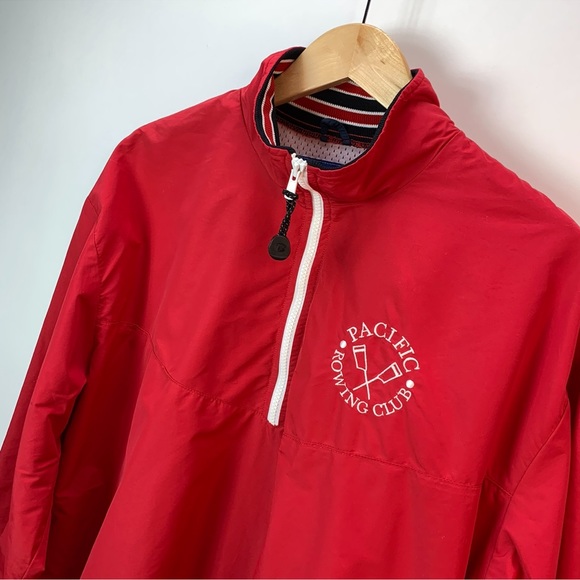 Boathouse Sports Rowing Club Jacket-Red - Picture 3 of 9